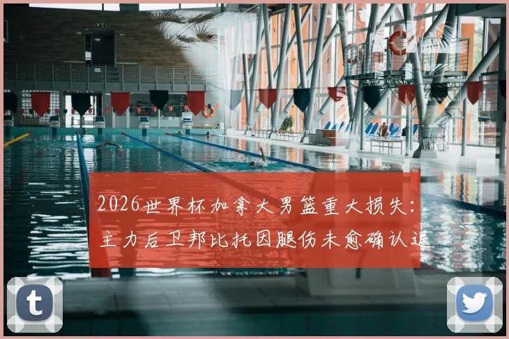 2026世界杯加拿大男篮重大损失:主力后卫邦比托因腿伤未愈确认退出,球队卫线面临挑战